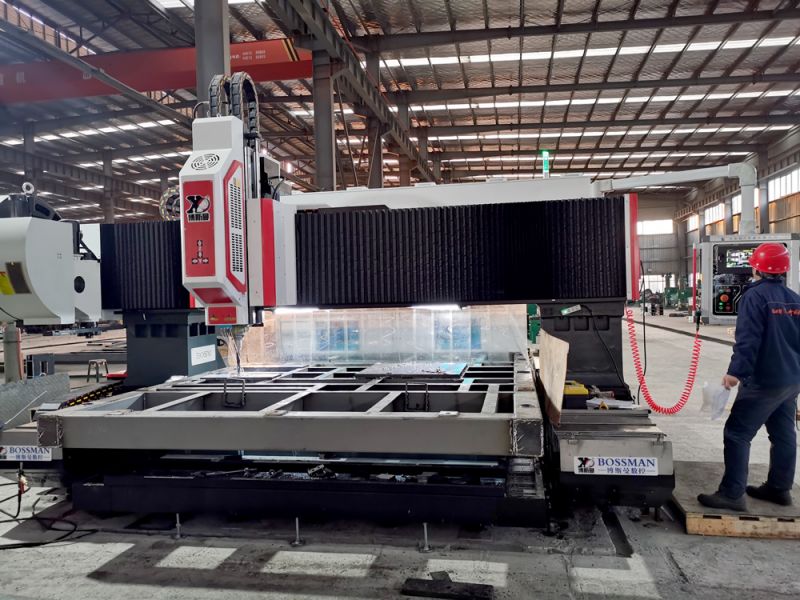 CNC drilling and milling